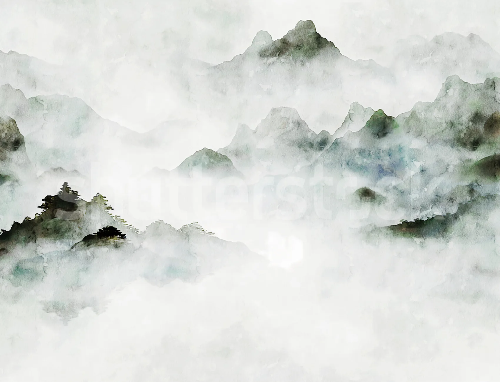Montagne verdi e mistiche