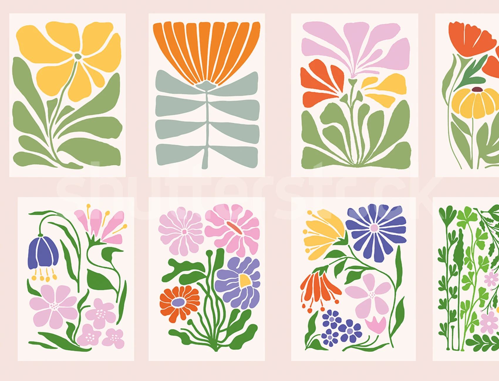 Bunte Blüten