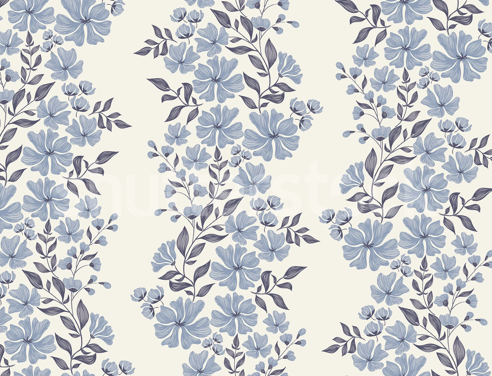Bold Bloom in Sky: A Fresh Floral Touch