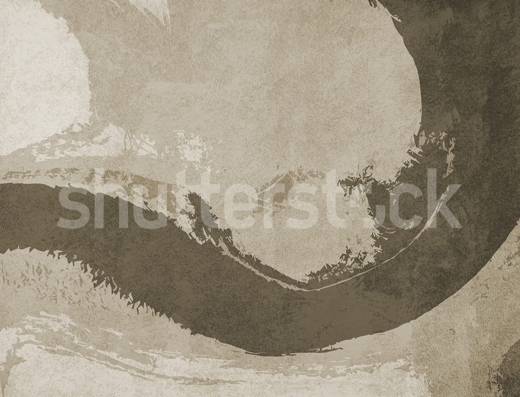 Bold Shapes, Beige - Fototapeta - Rebel Walls