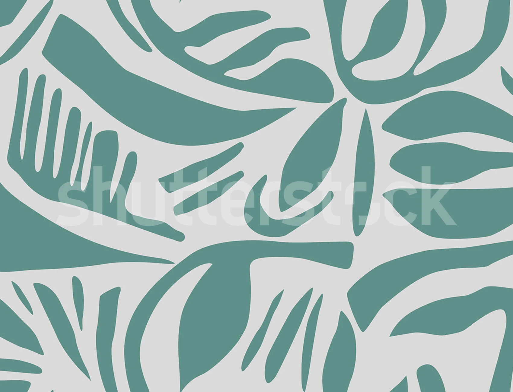 Serene Aqua Florals