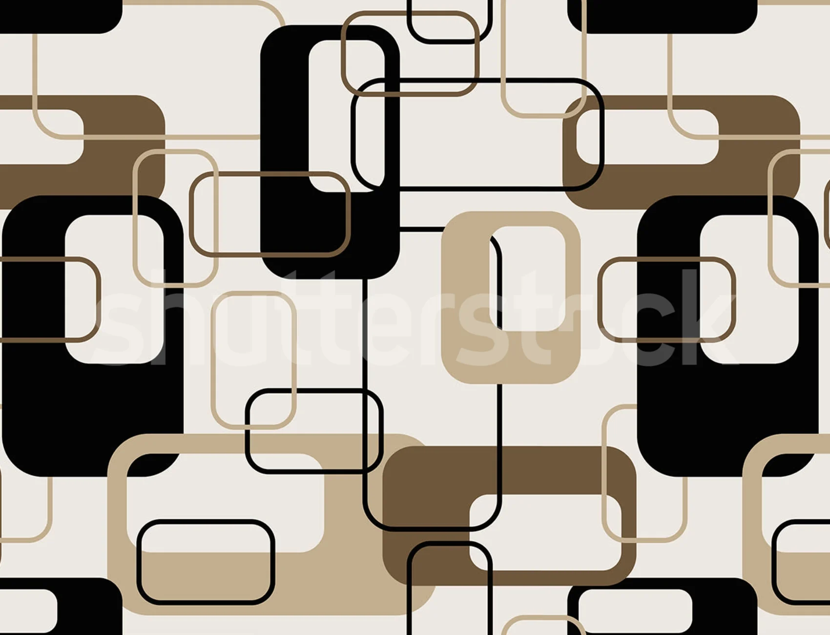 Beige Retro Chic