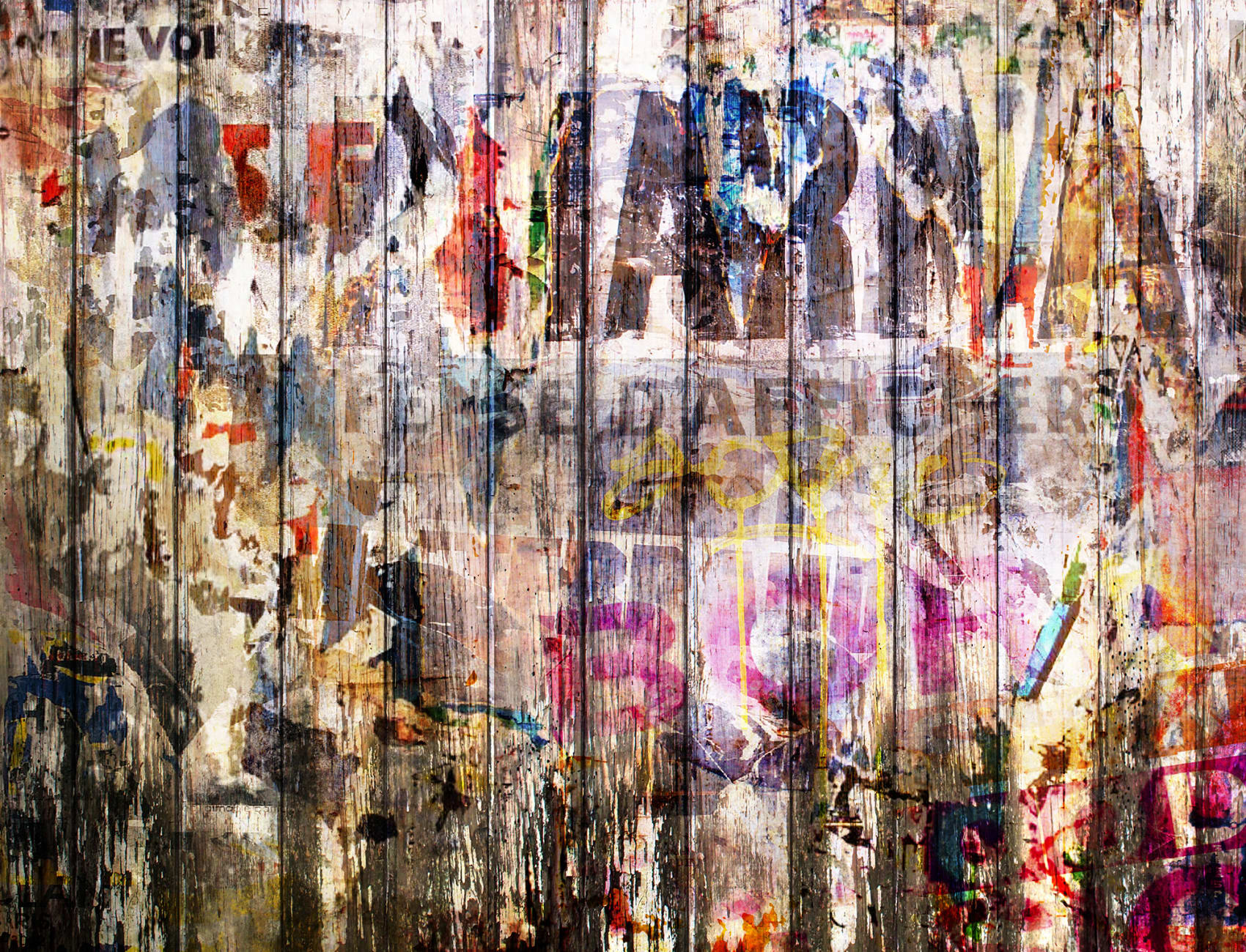 Graffiti on Boards