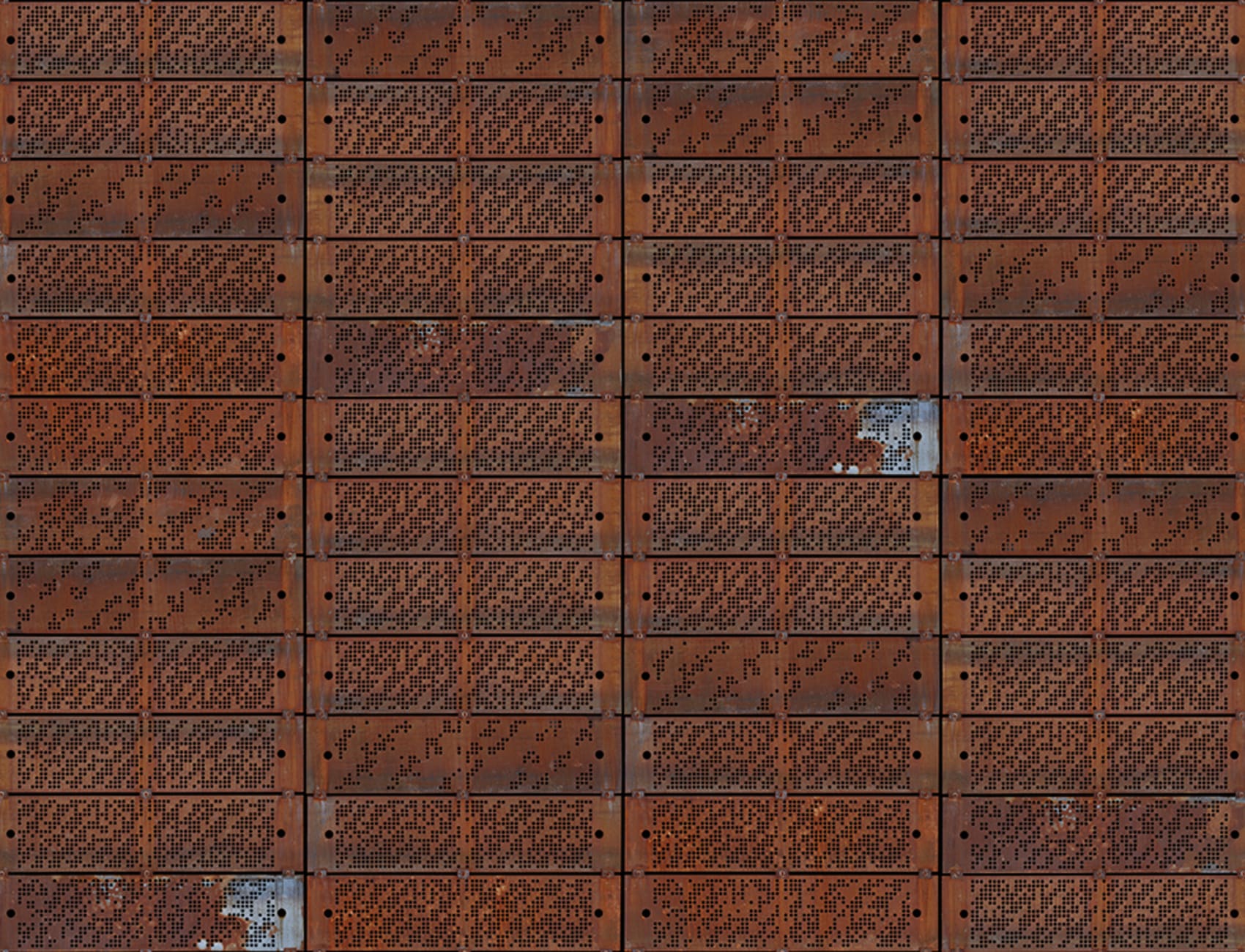 Rusty steel plates wallpaper