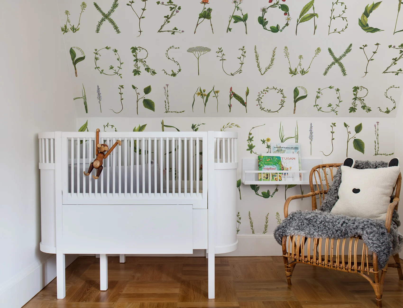 Sprouting green letters