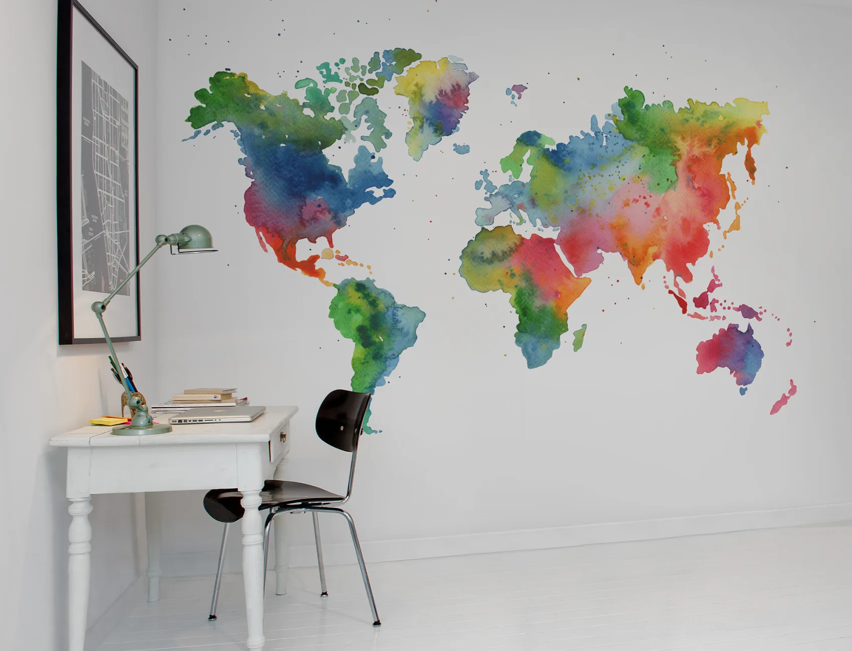 Élargissez vos horizons avec cette fabuleuse carte du monde murale