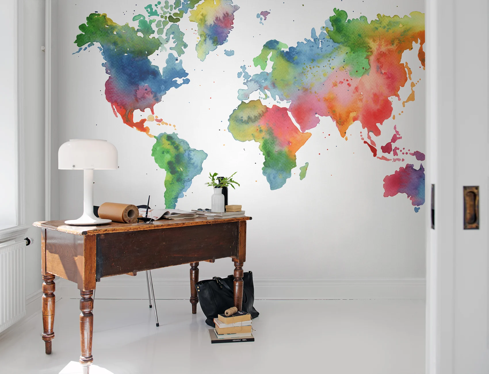 Élargissez vos horizons avec cette fabuleuse carte du monde murale