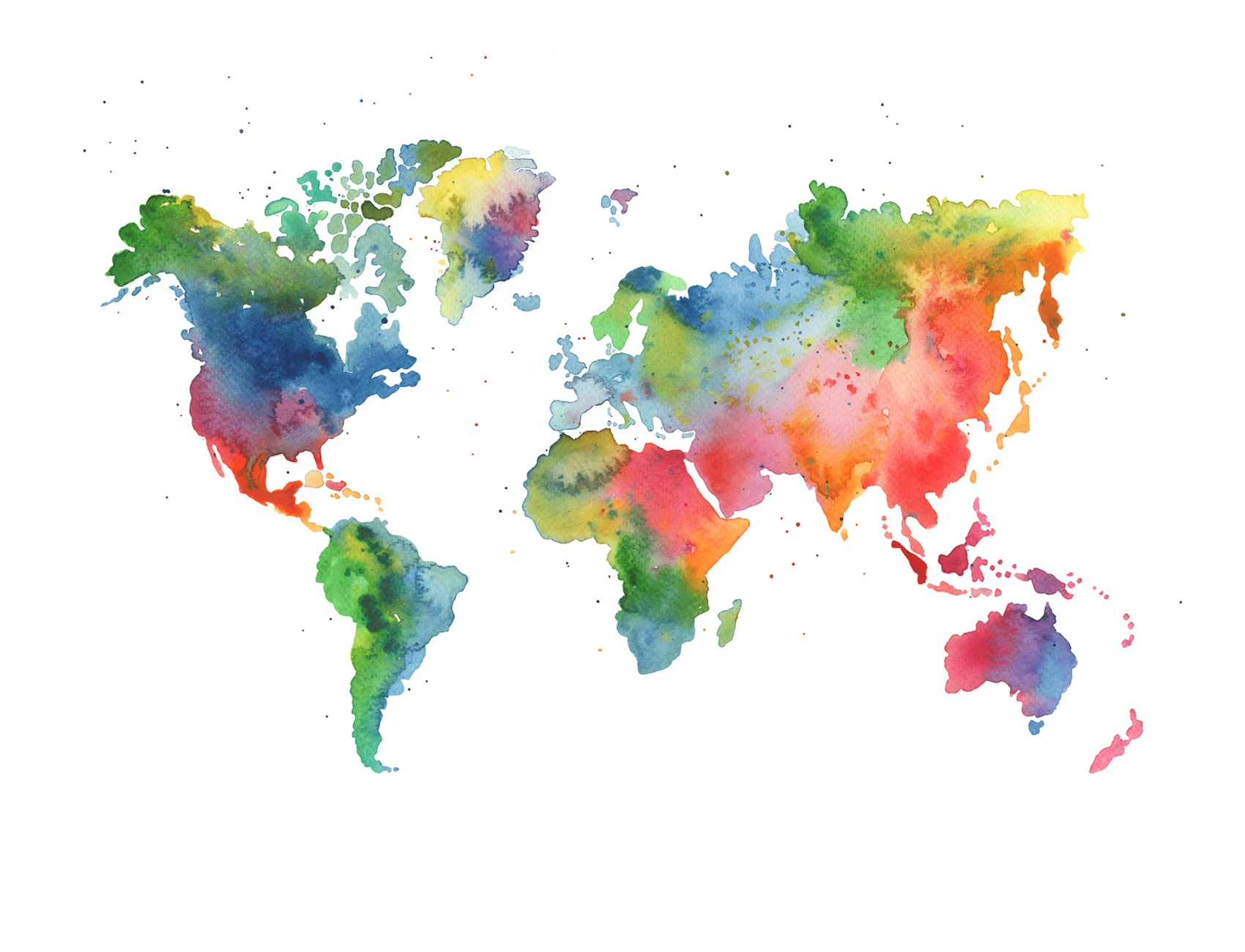Élargissez vos horizons avec cette fabuleuse carte du monde murale