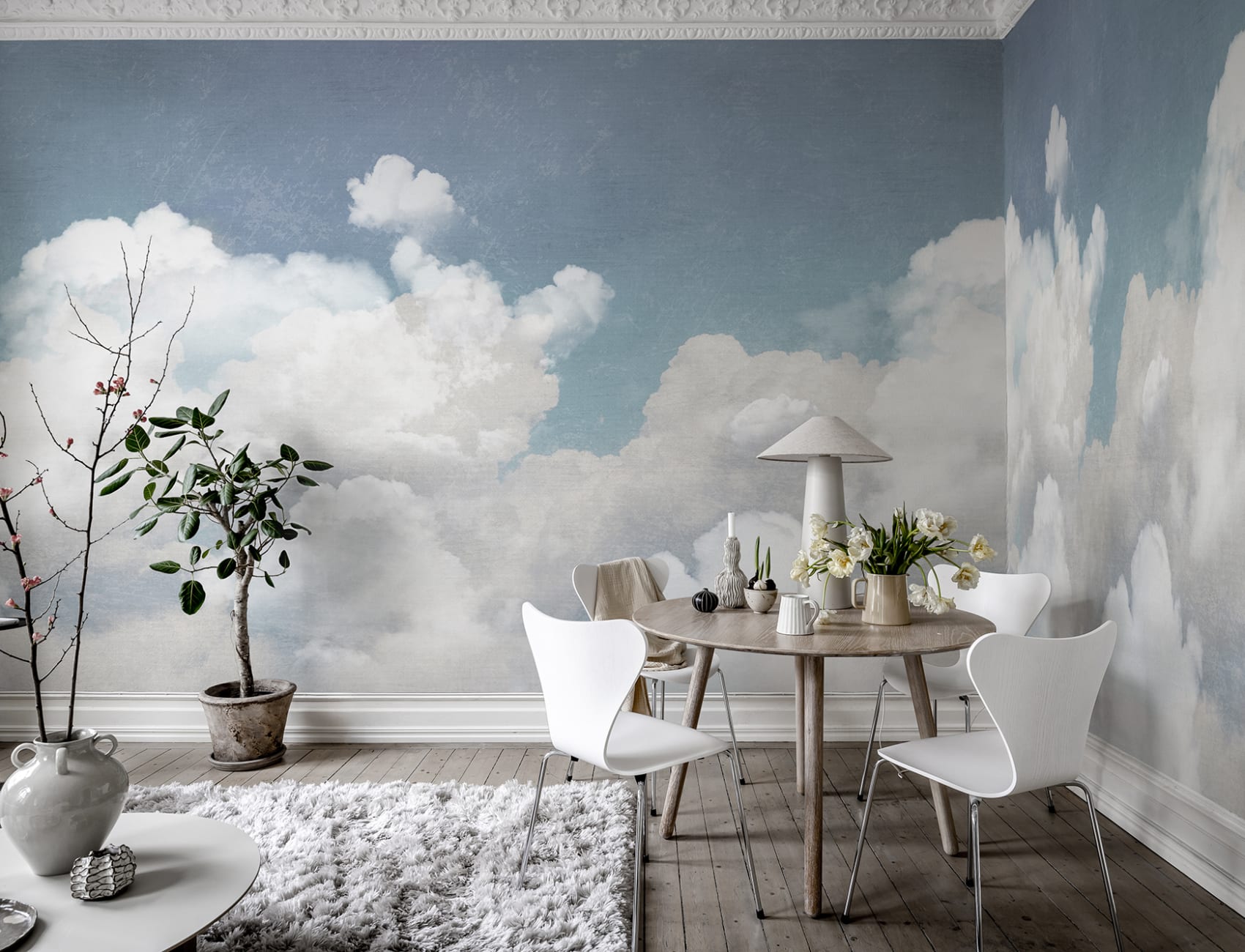 Een dutje onder de wolken
