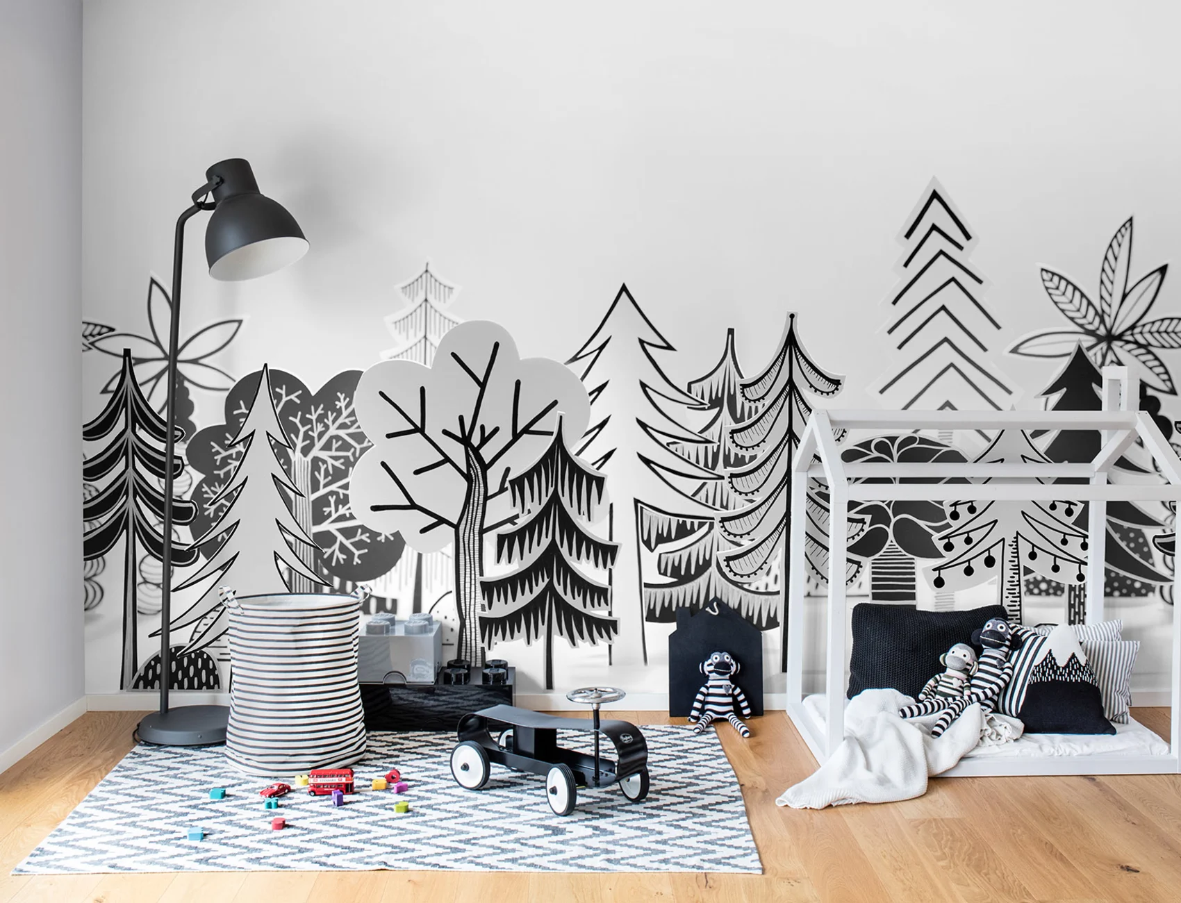 MINIMALISTIC 3D FOREST