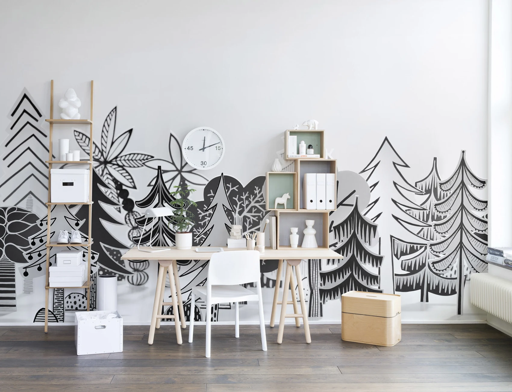 MINIMALISTIC 3D FOREST