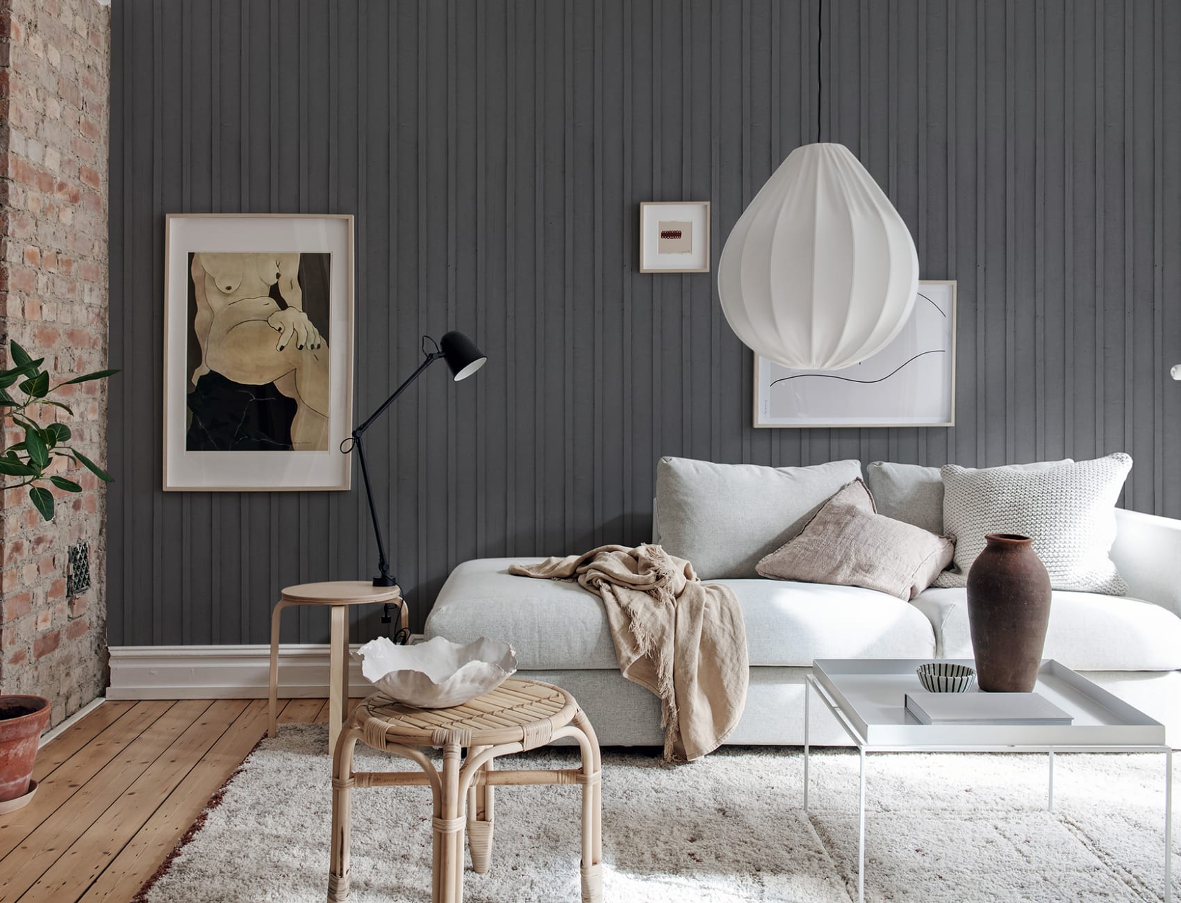 Wooden panelling