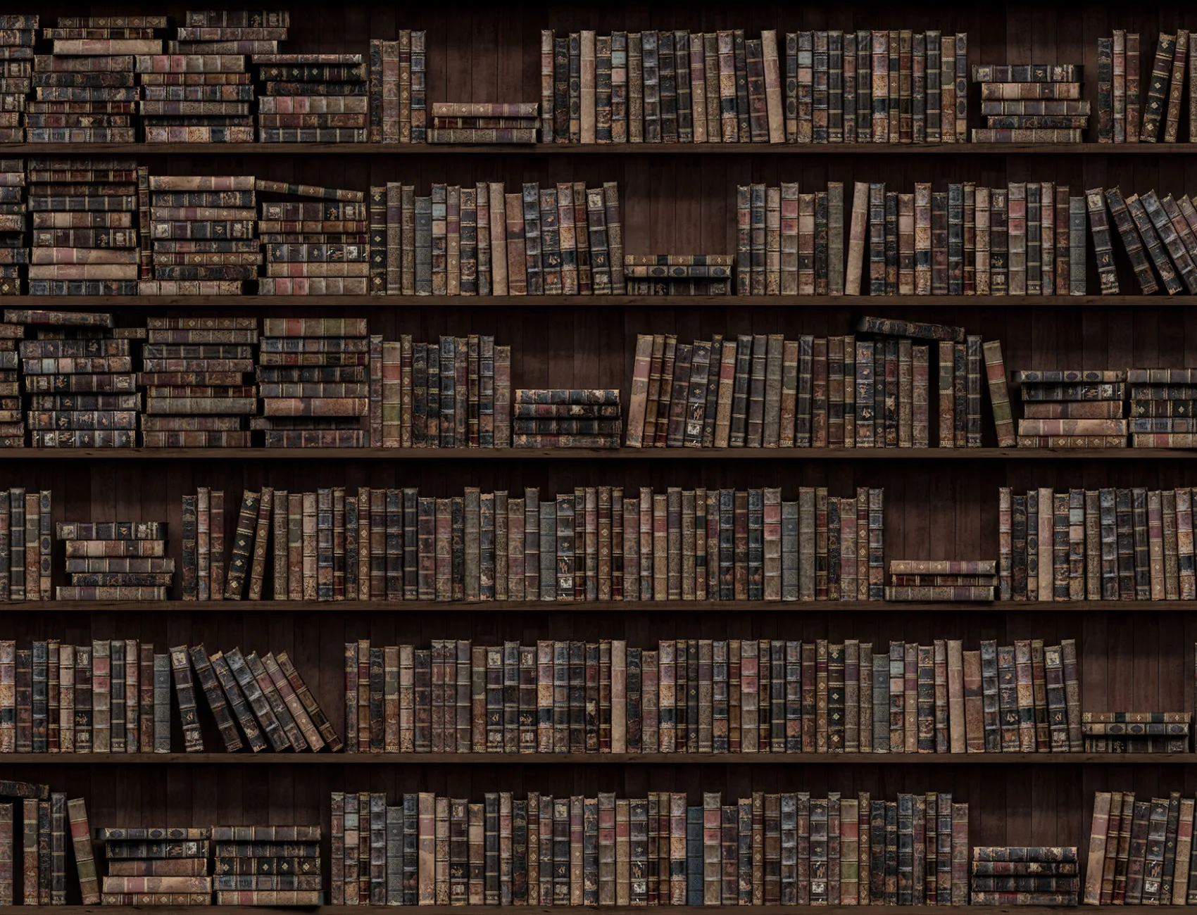 Une bibliothèque avec une histoire