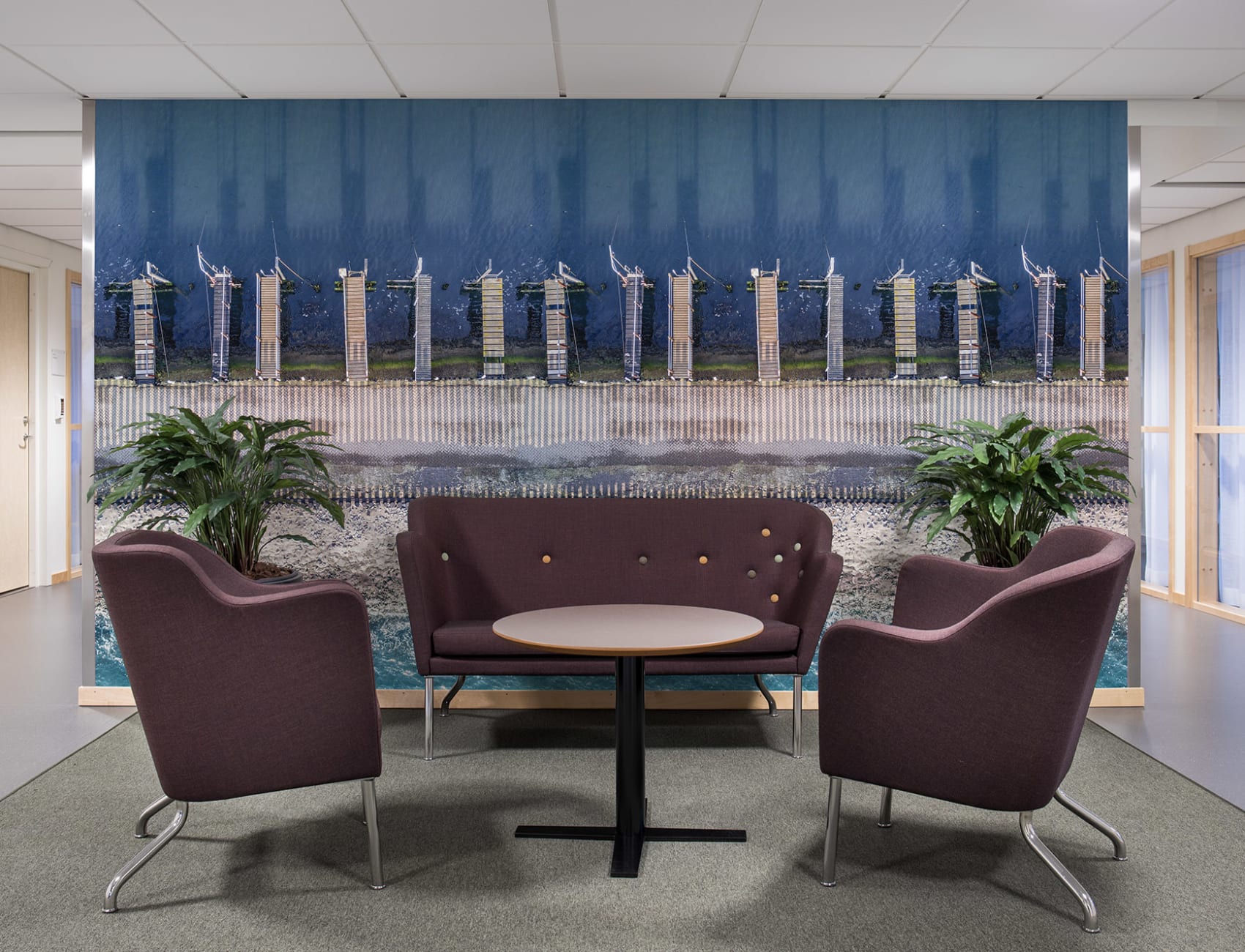 Décor mural nautique avec des perspectives intrigantes