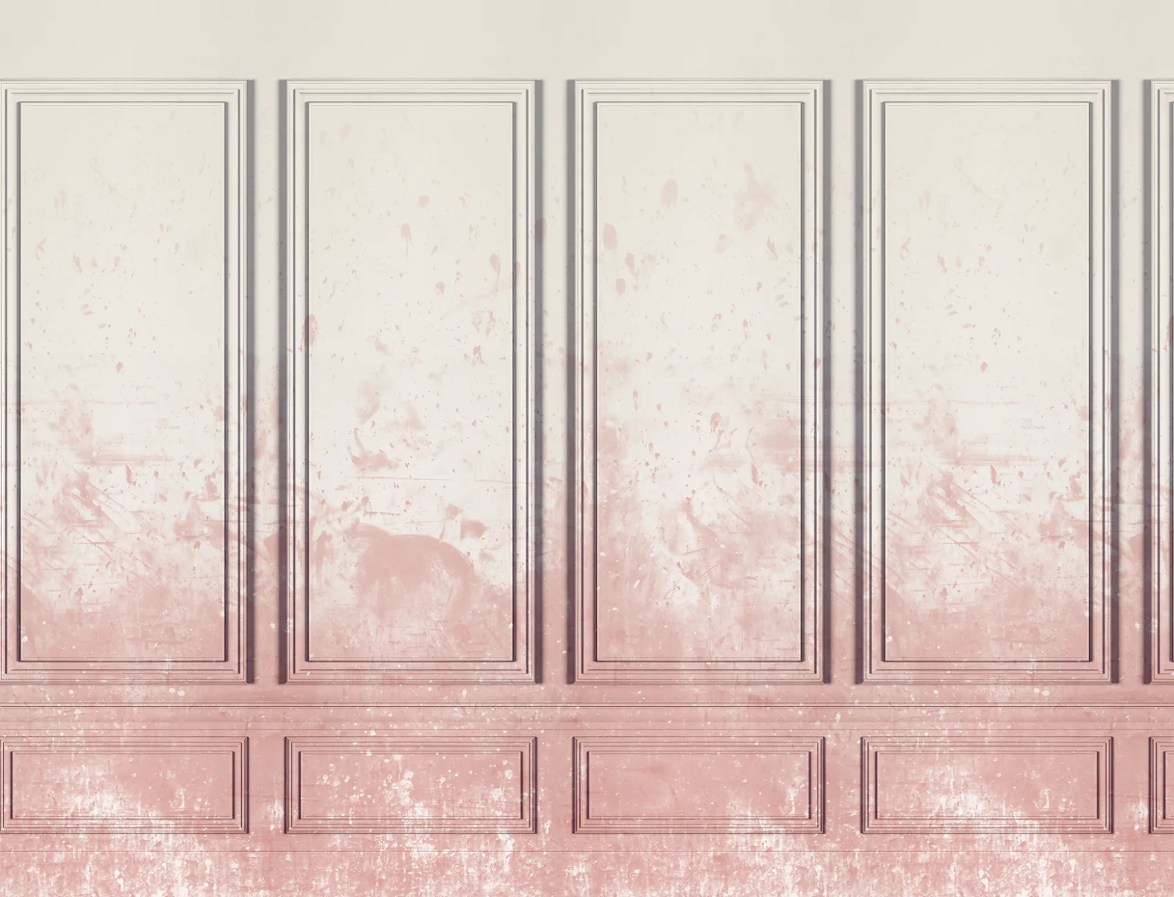 Raise the roof with dusky pink wall panels