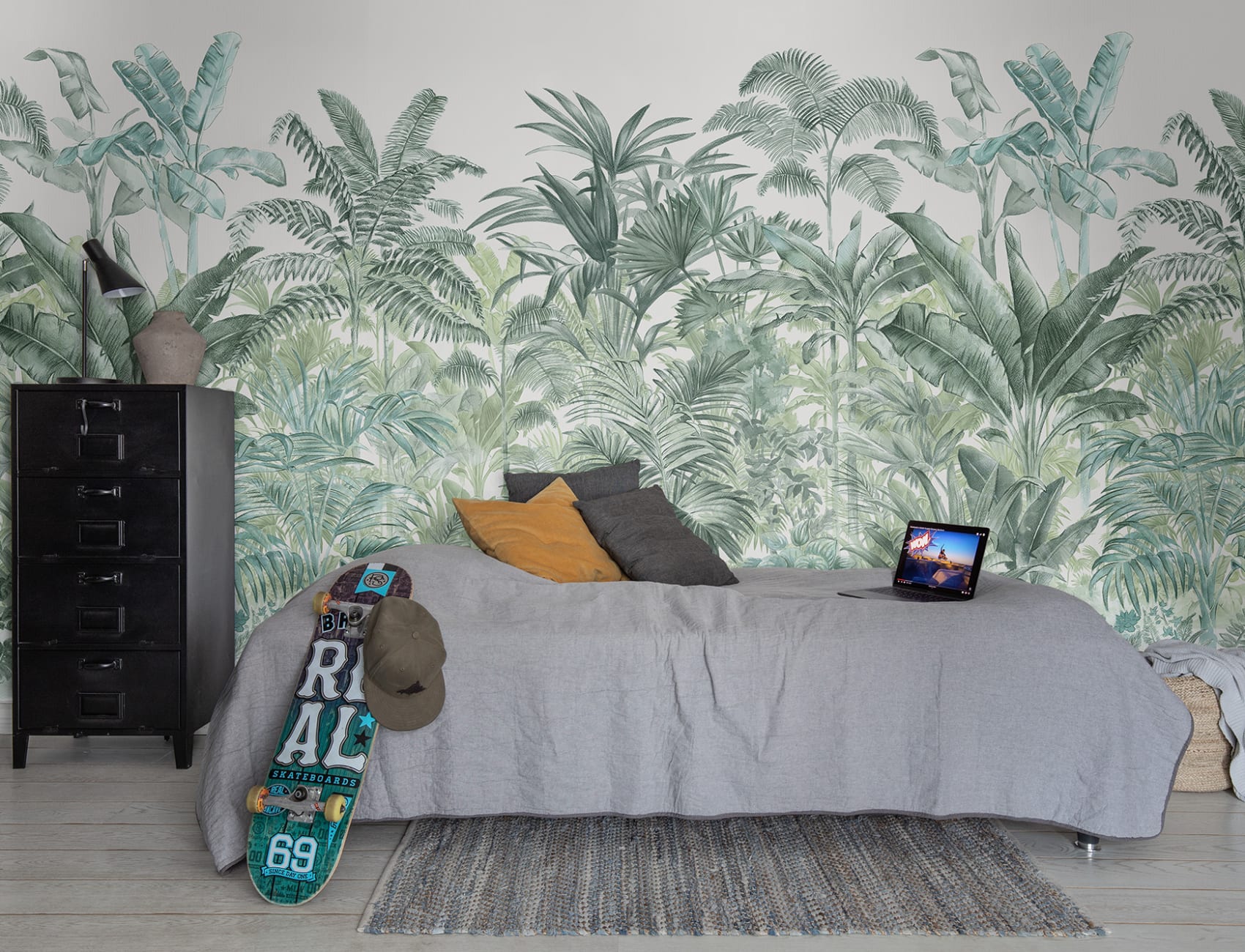 Jungle wall mural
