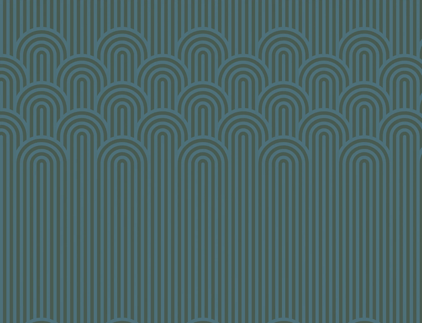 Unique striped wall mural in gemstone colors