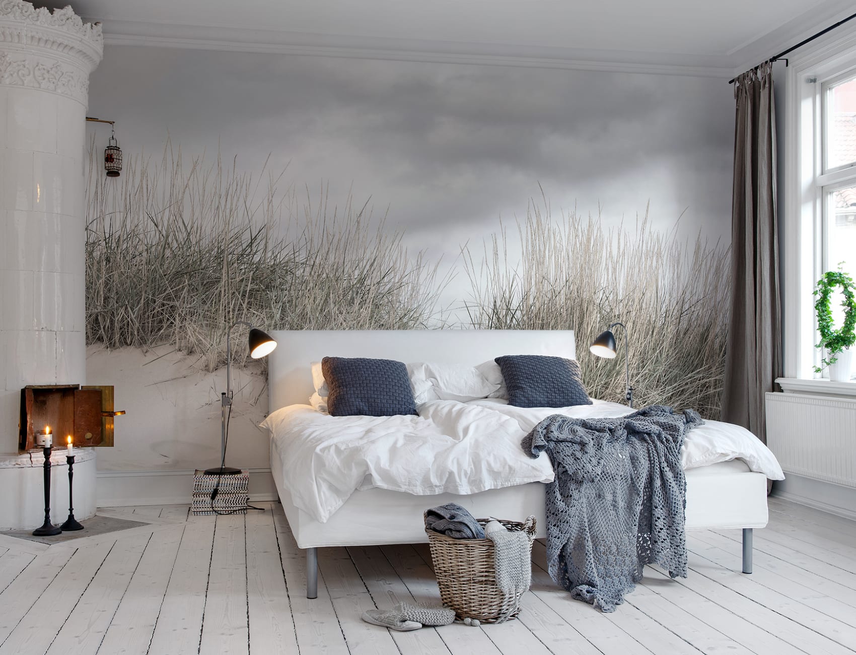 The sophisticated palette of a cloudy day