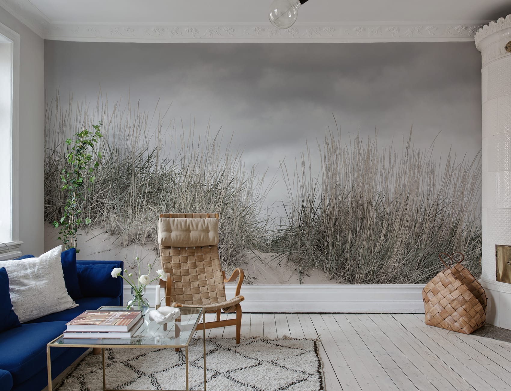 The sophisticated palette of a cloudy day