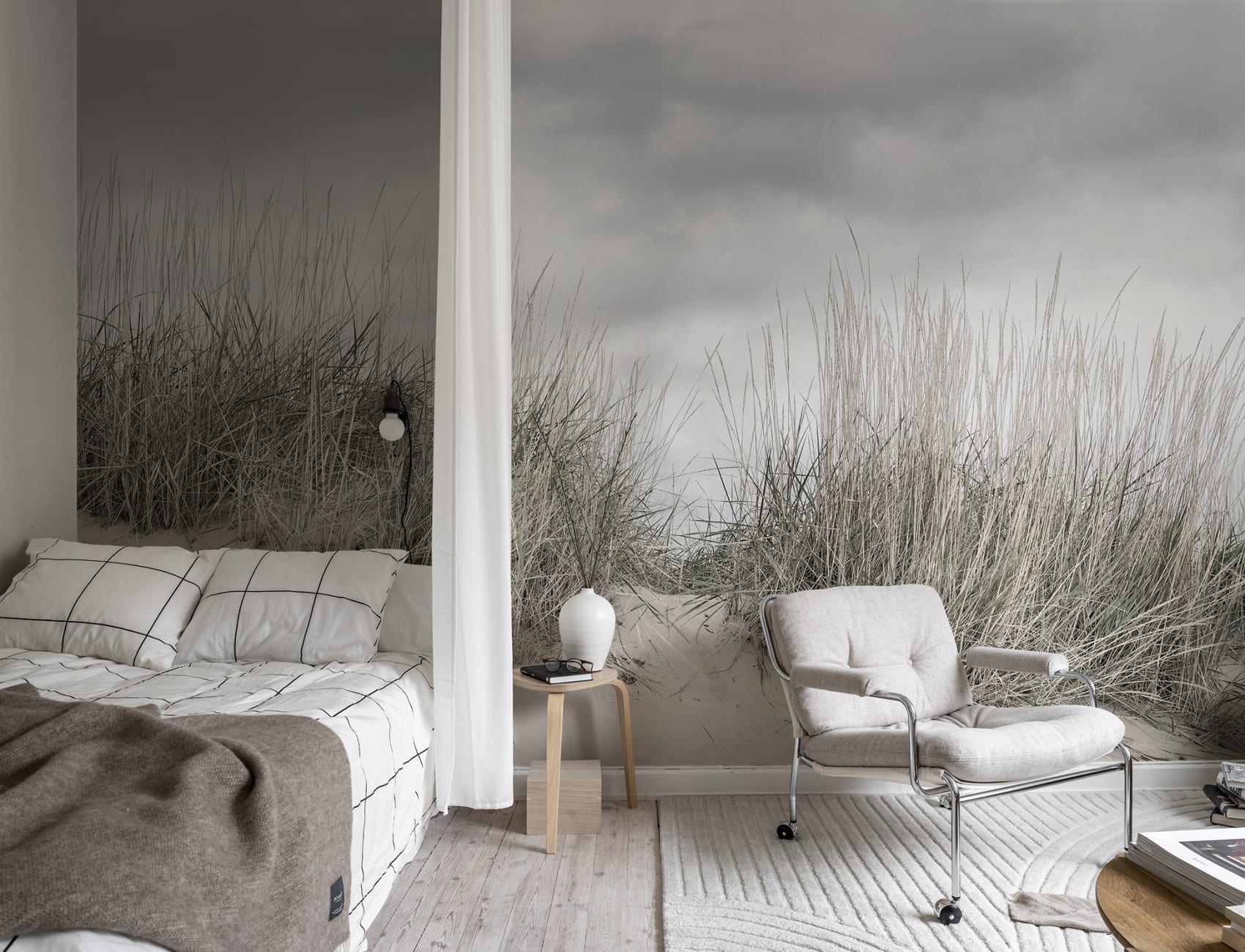 The sophisticated palette of a cloudy day