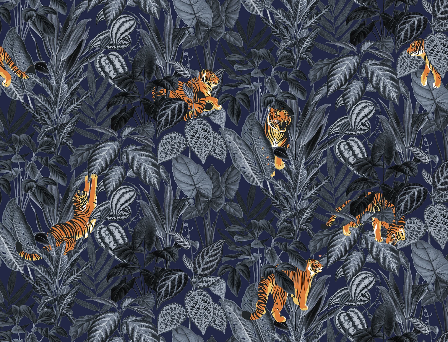 Wild bedroom wallpaper