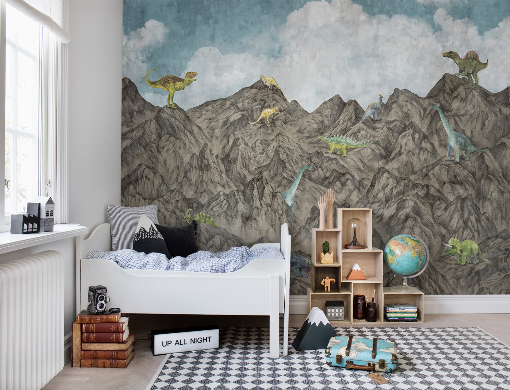 Dinosaurs rock! Literally.