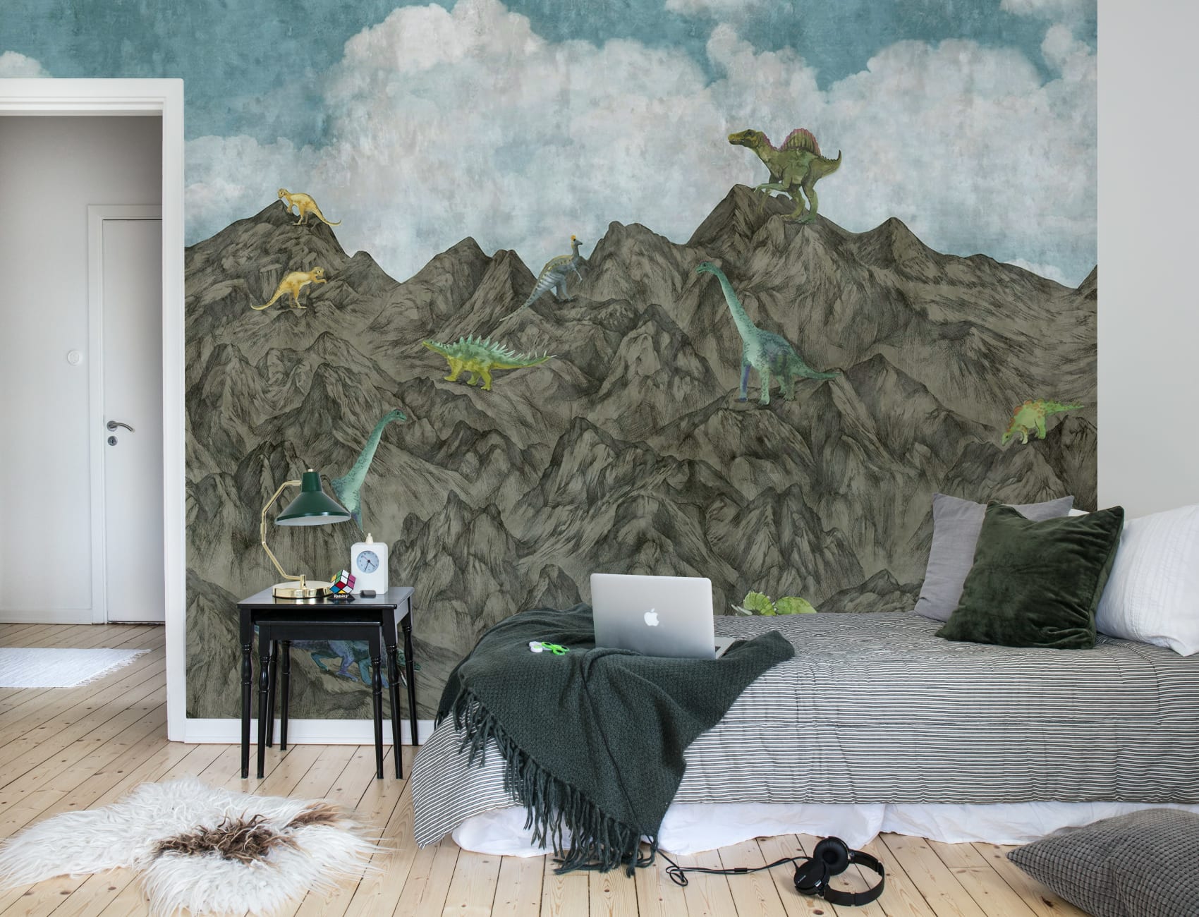 Dinosaurs rock! Literally.