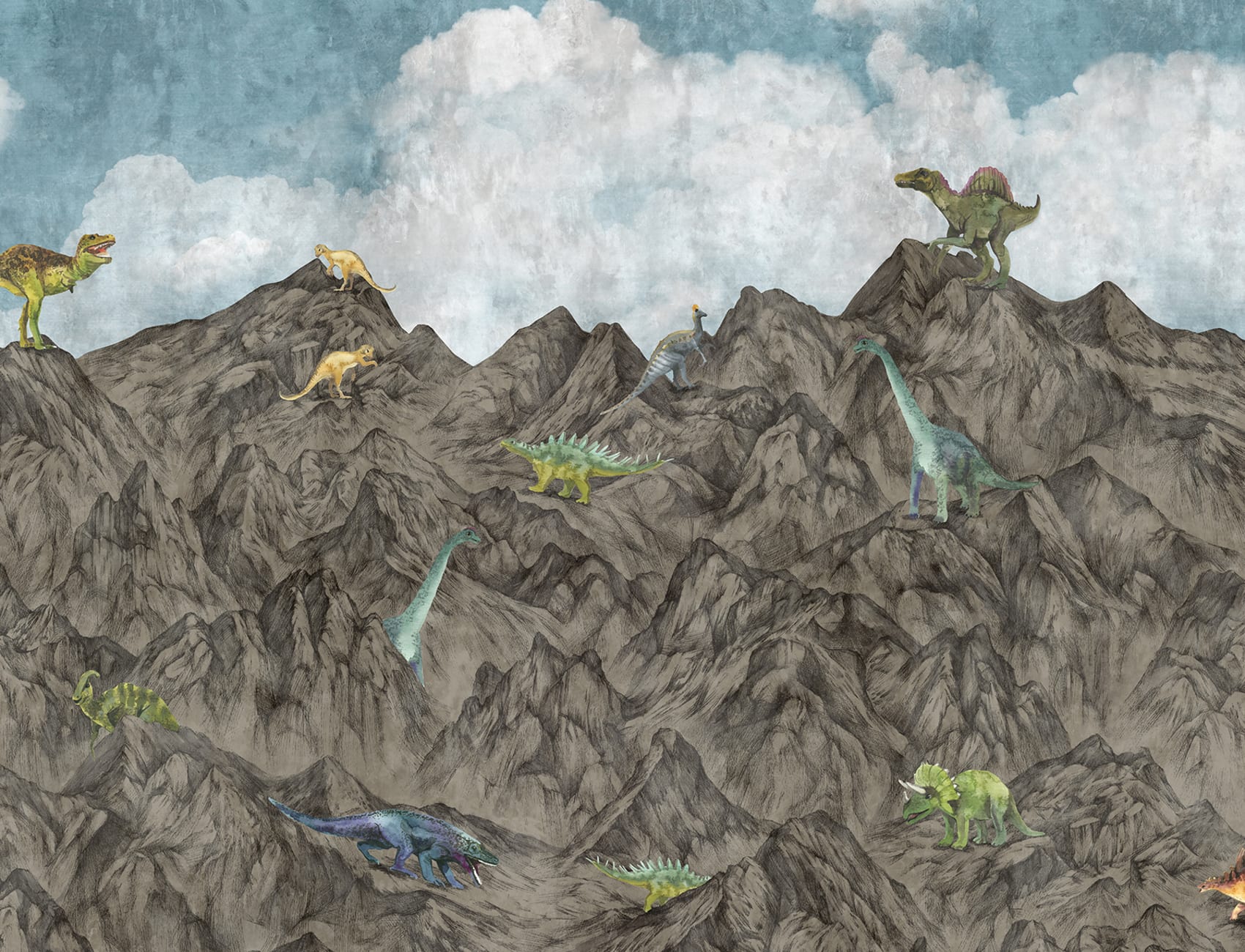 Dinosaurs rock! Literally.
