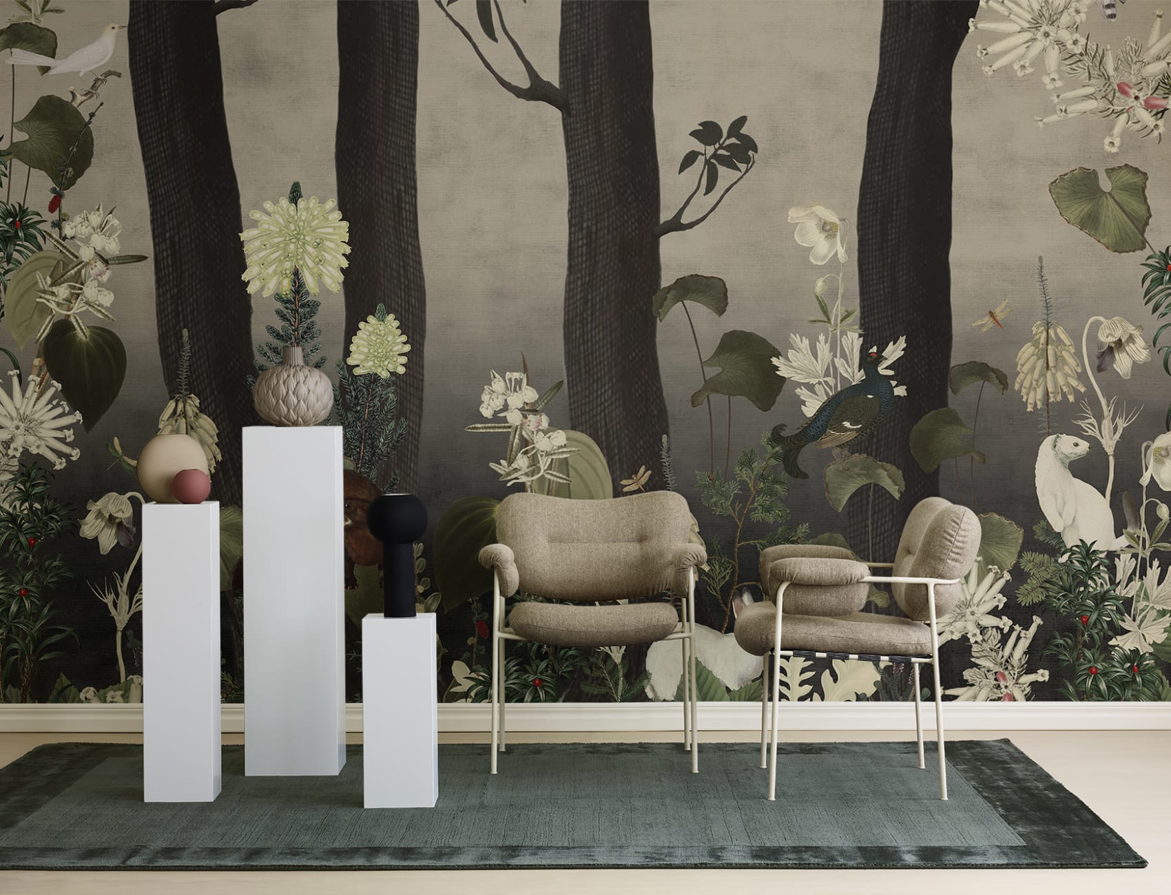 Wallpaper as a portal to another world