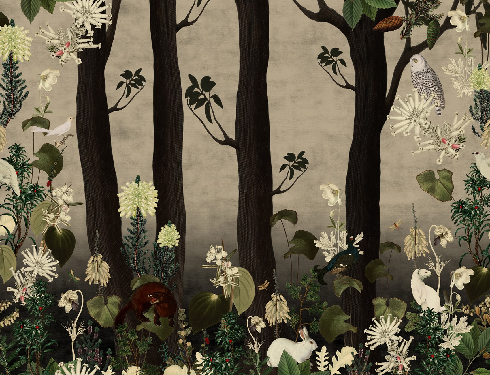Wallpaper as a portal to another world