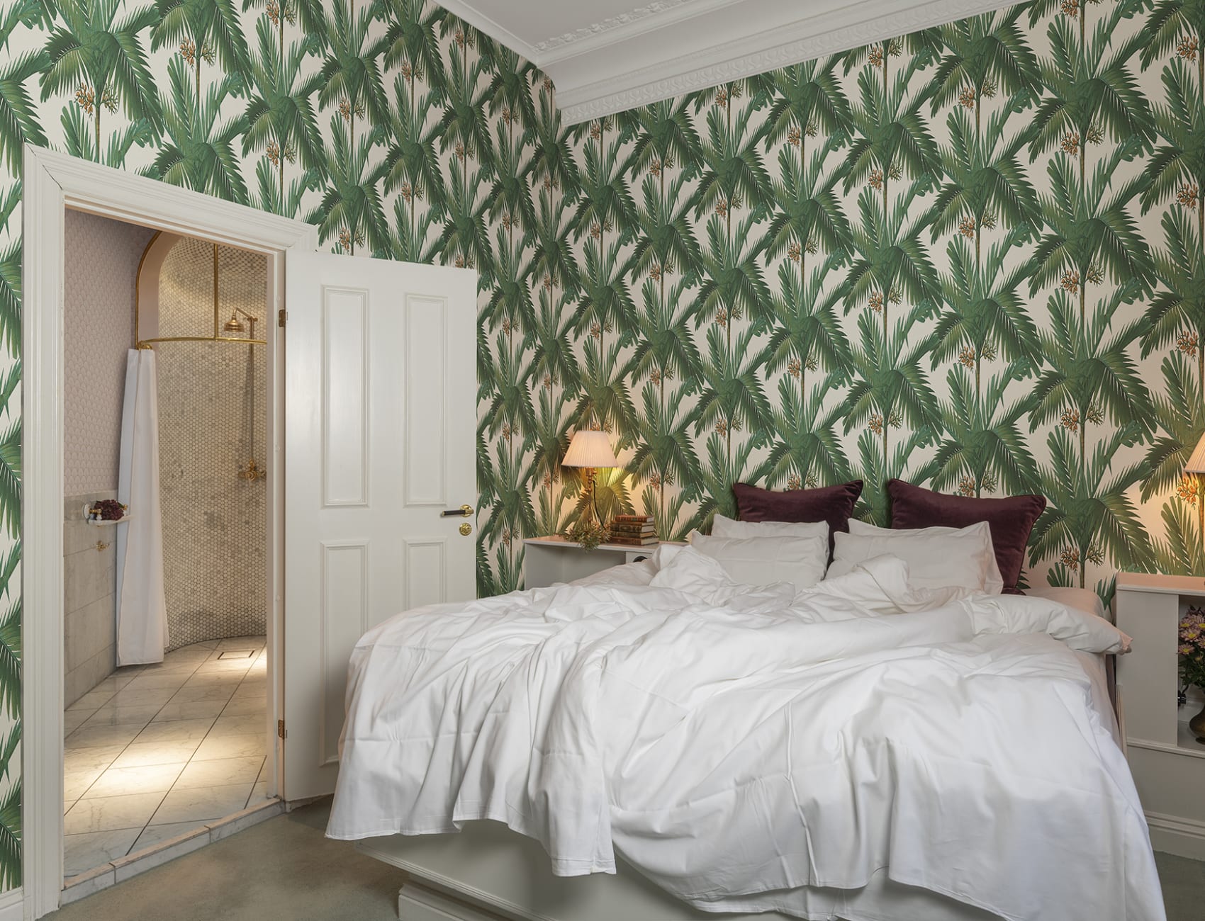 Surround yourself with swaying palm leaves