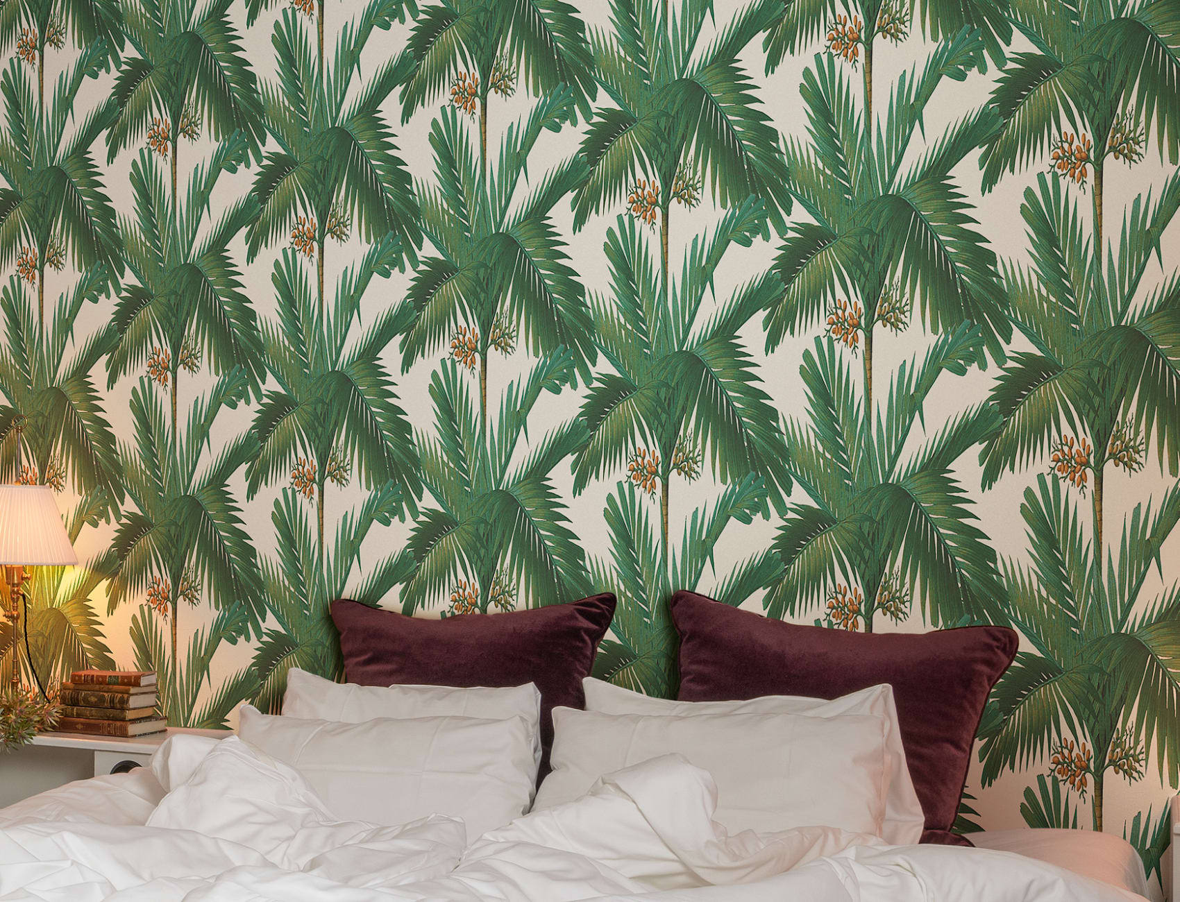 Surround yourself with swaying palm leaves