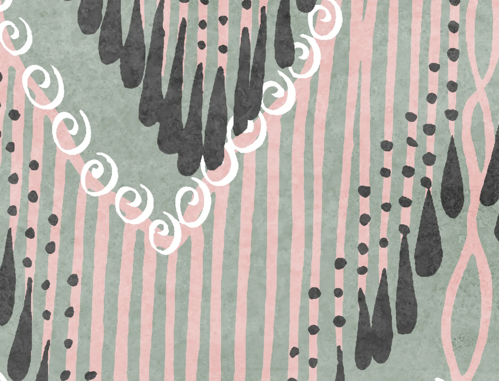 Exotic fringing that always stays in place