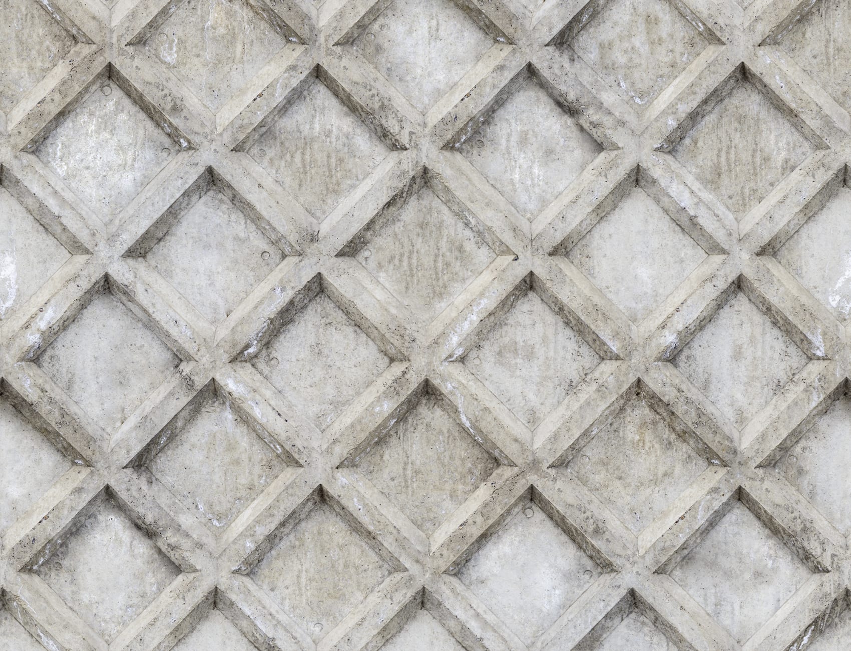 Small Concrete Trellis Harsh Grey