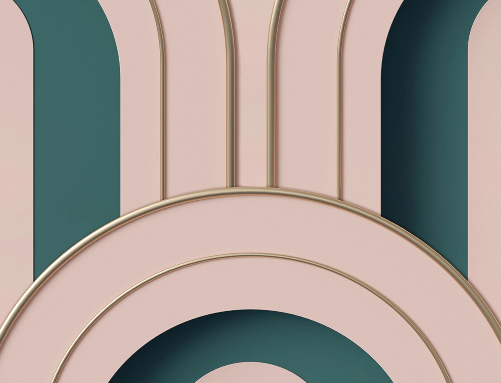Arch Deco Bijou, Rebel Pink