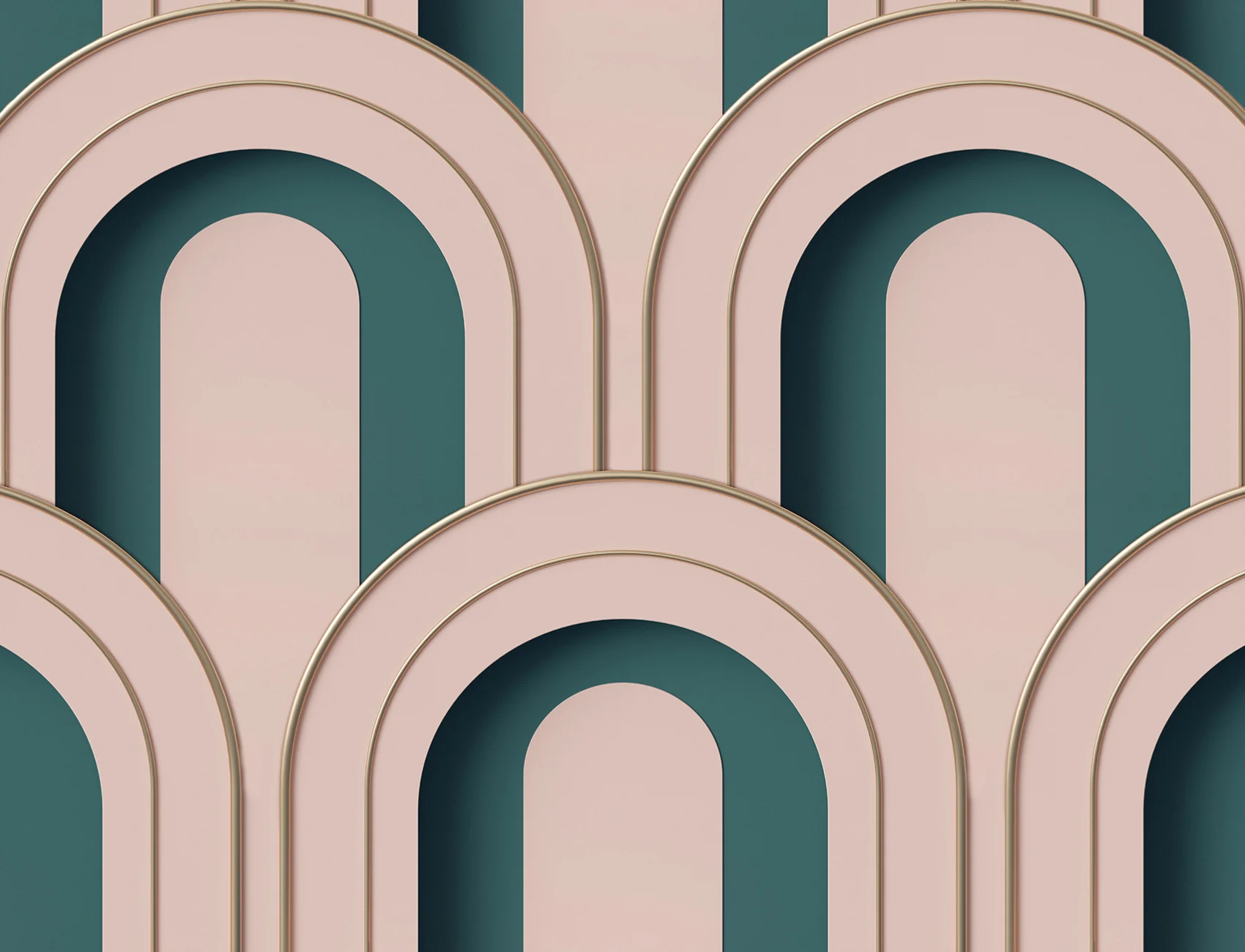 Arch Deco Bijou, Rebel Pink