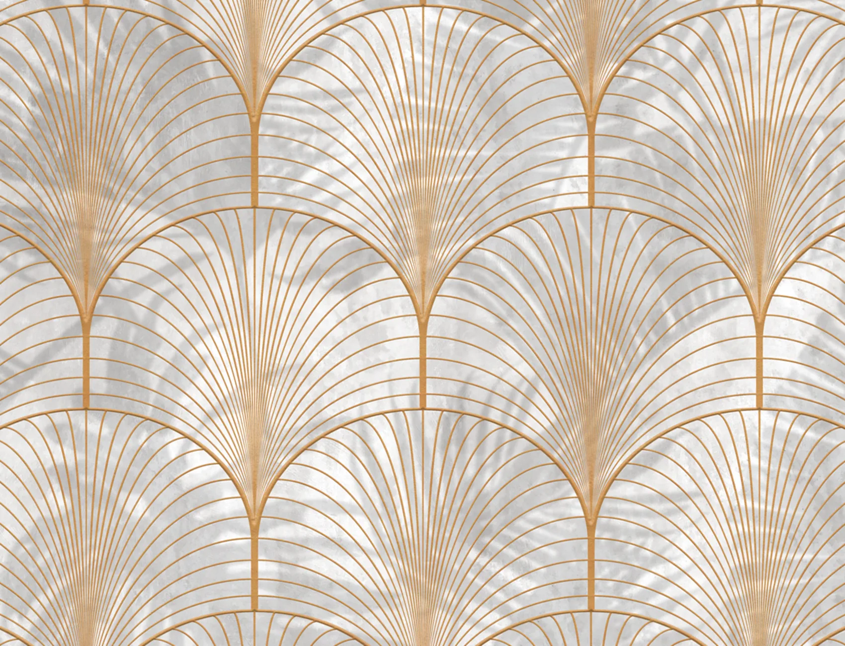 Art Deco Palms, Gold