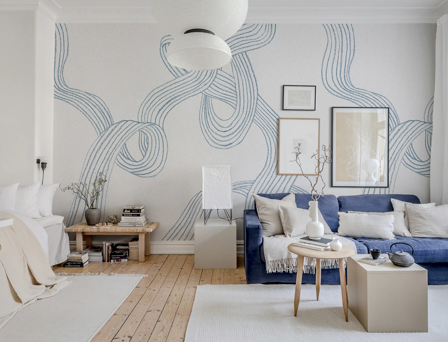 Stripes, Light Blue