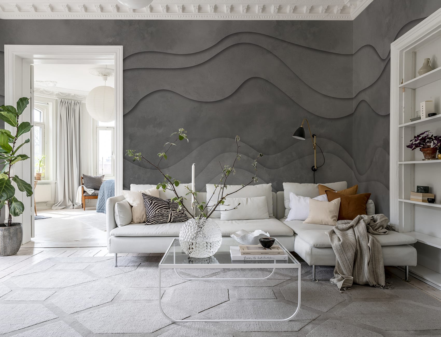 3D Wave, Gray