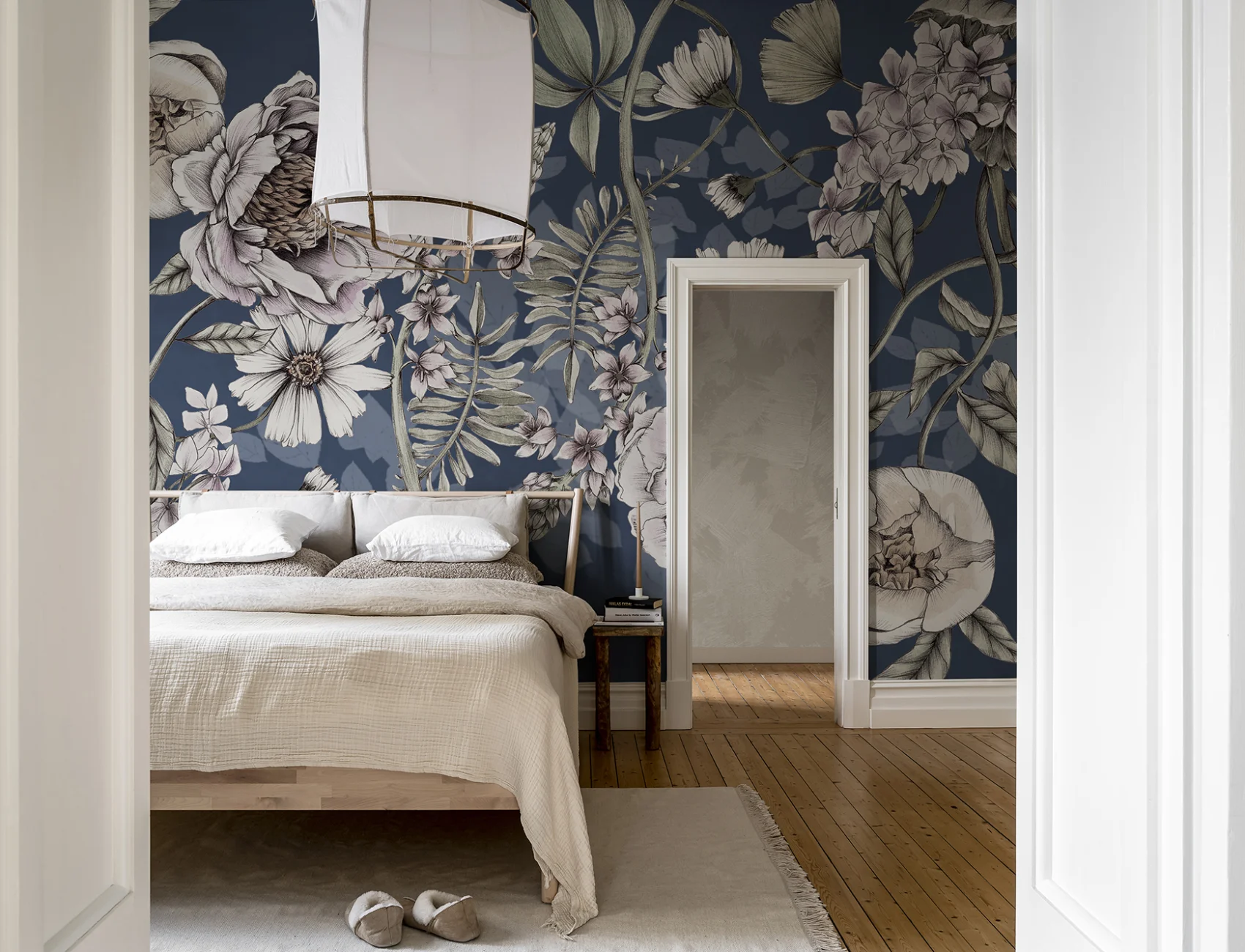 Spring Flower, Dark Blue