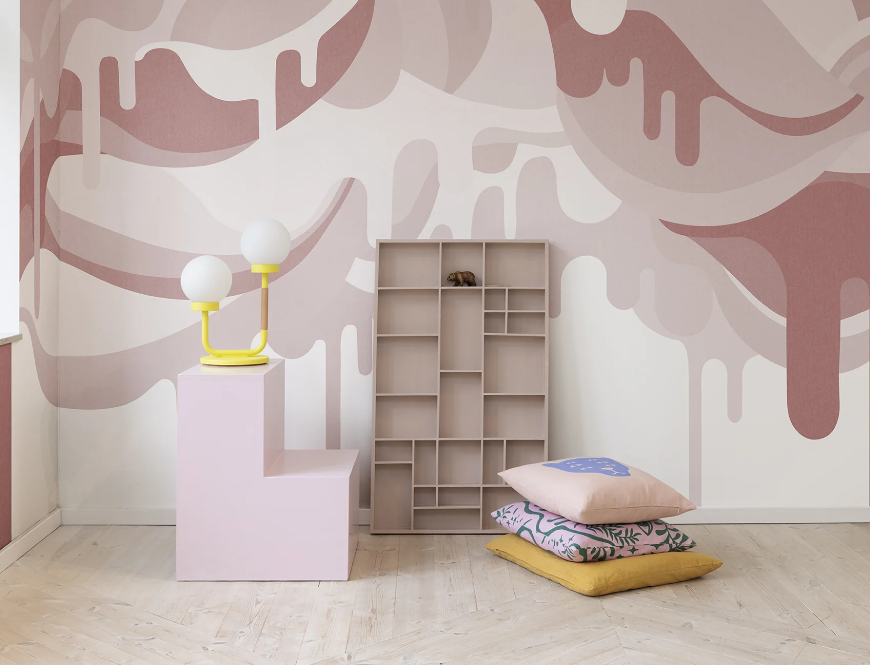 Dripping Ice Cream Pink