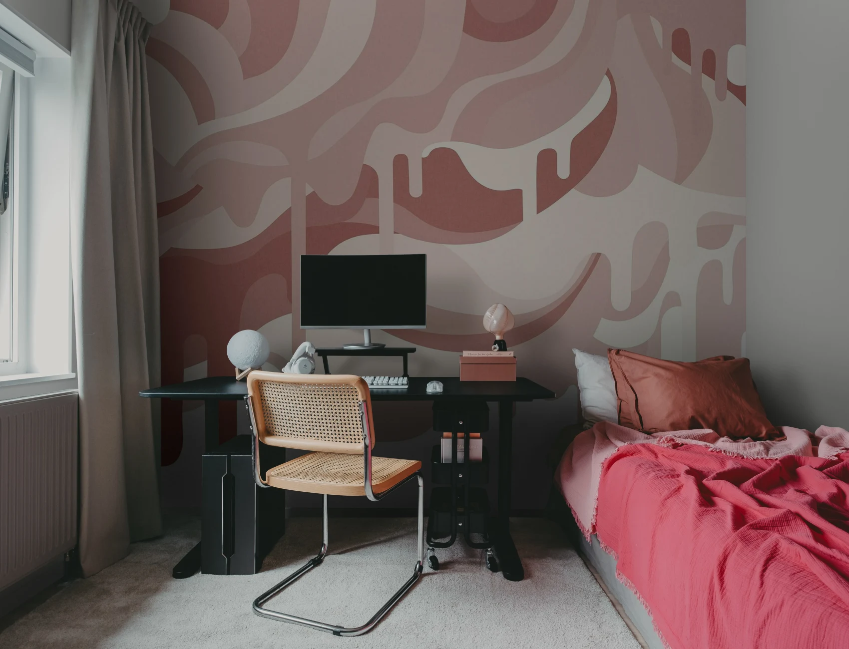 Dripping Ice Cream Pink