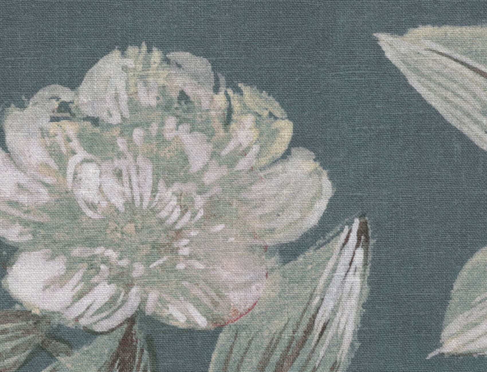 Smukke håndmalede blomster