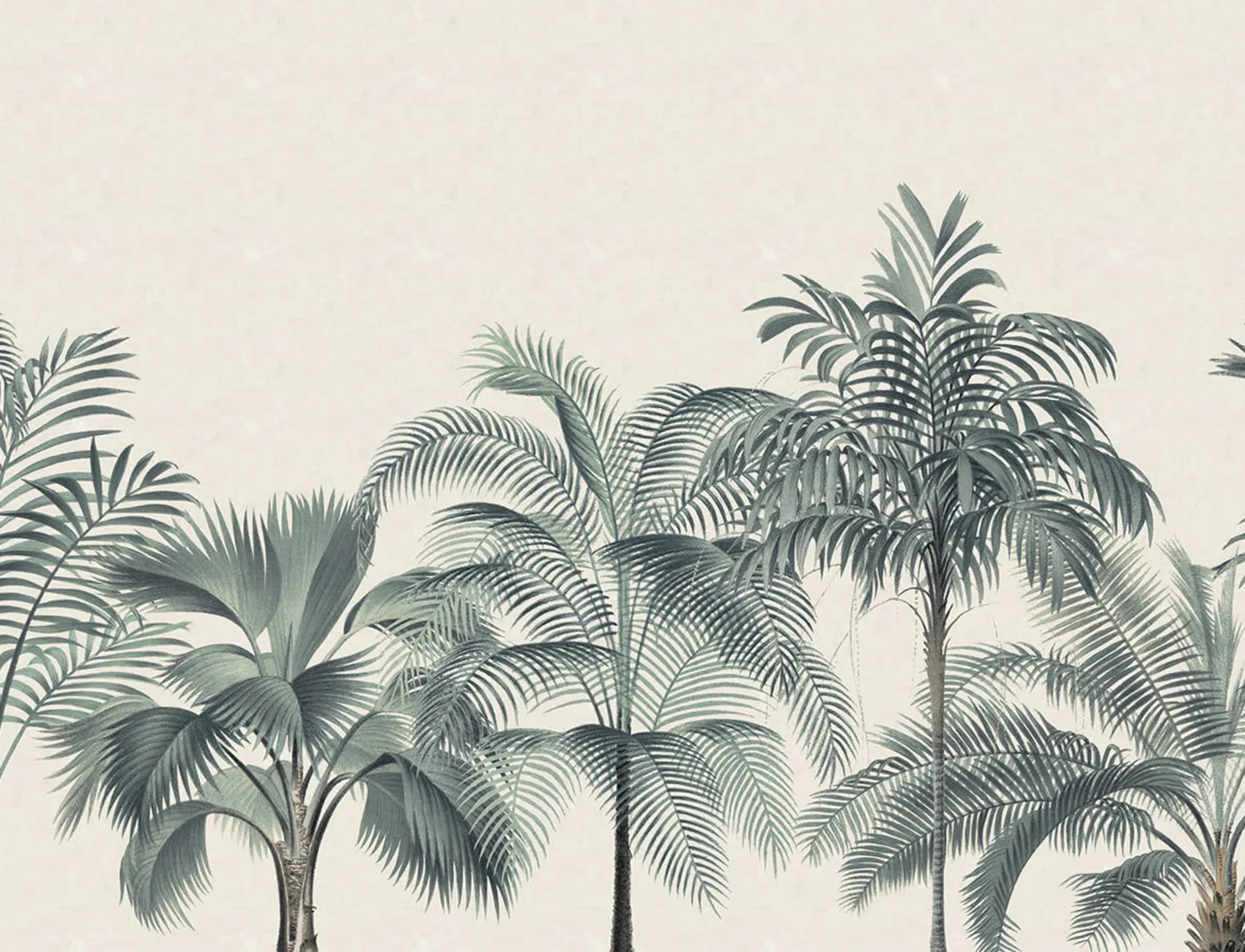 Swaying Palm Leaves