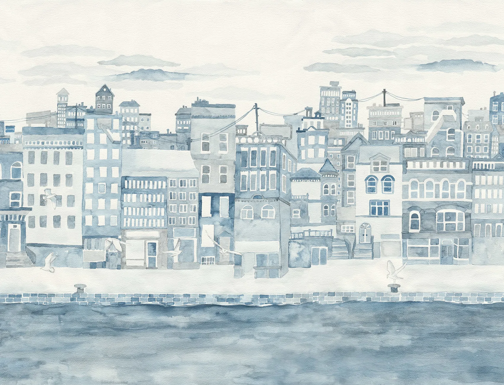 Serene Harbor View