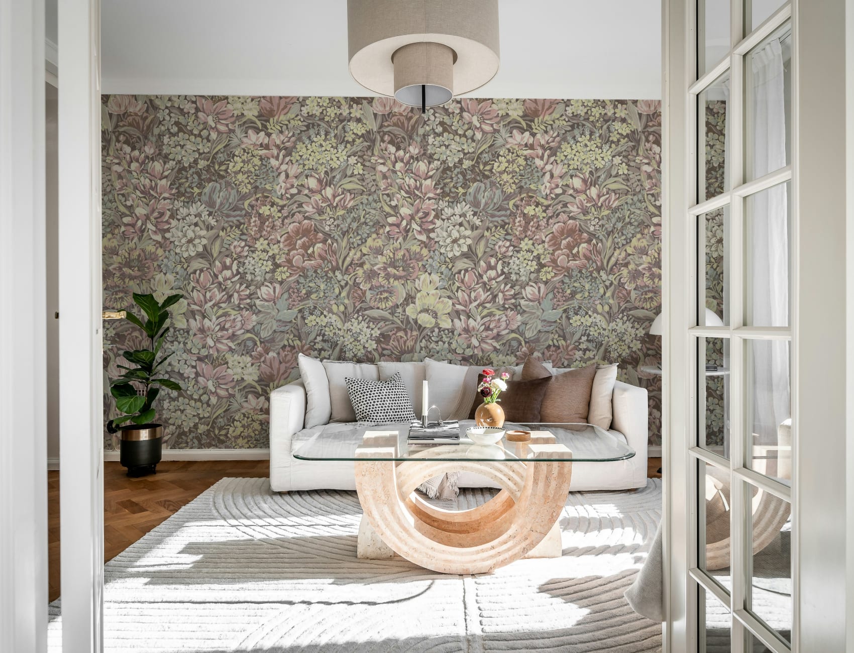 Paradis floral roz