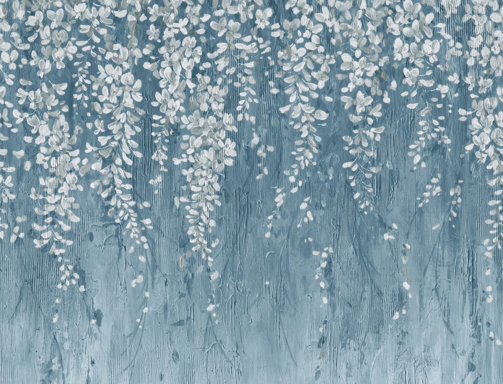 Blå midnattsblomma