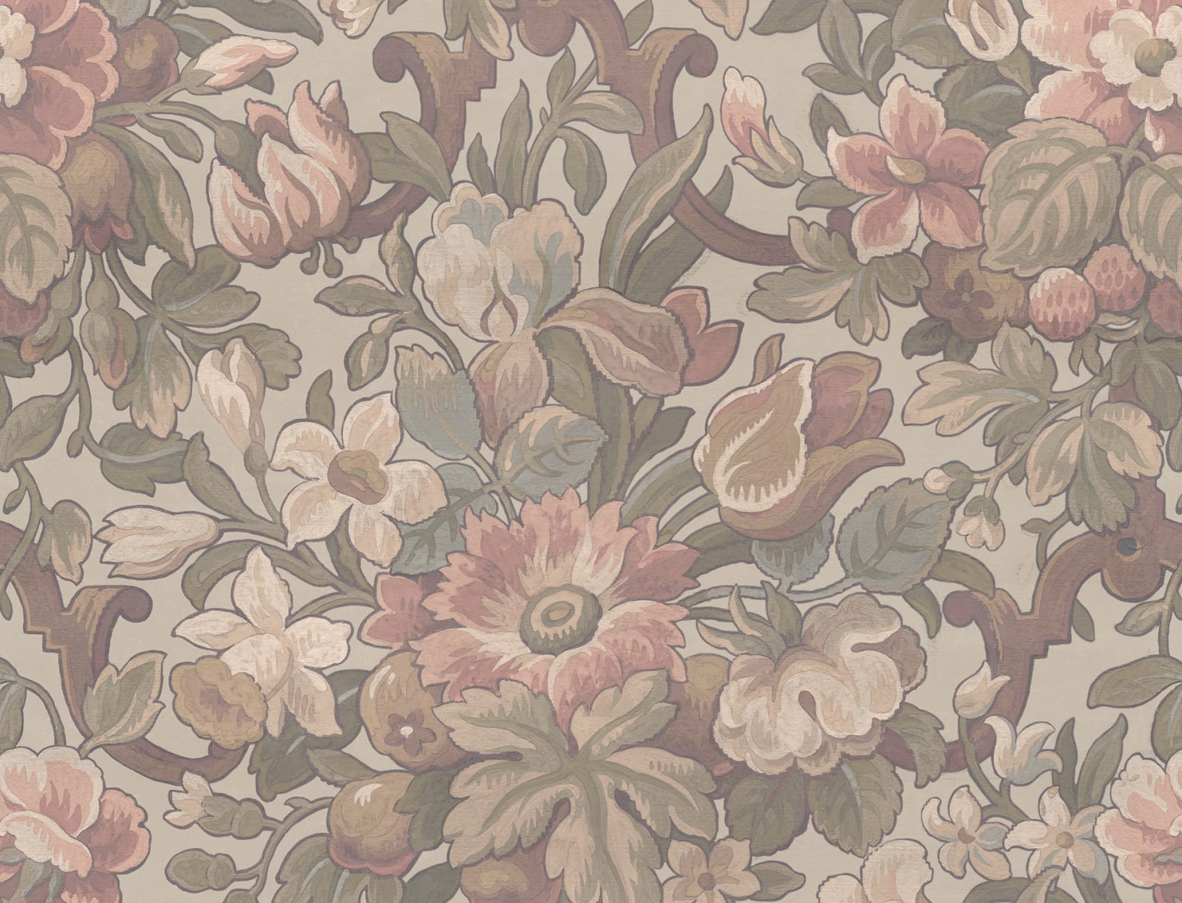 Vintage Garden, Pastel