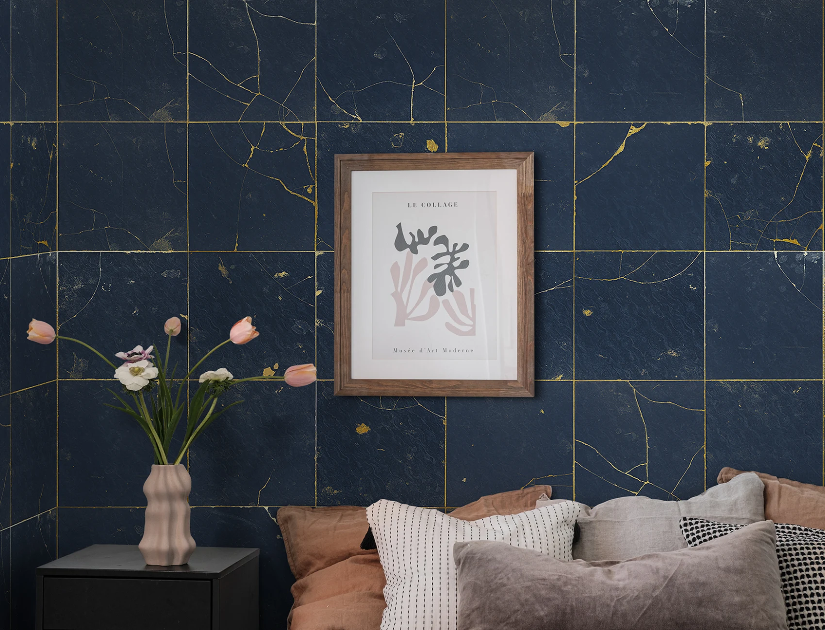 Kintsugi Dark blue