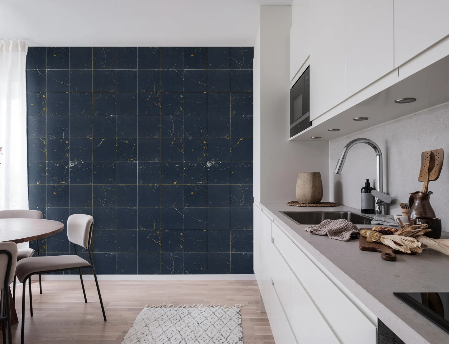Kintsugi Dark blue